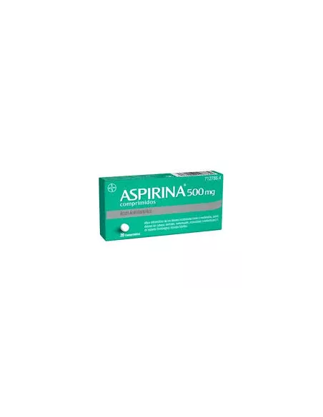 Aspirina 500 mg 20 Comprimidos Bayer hispania s.l. - 1