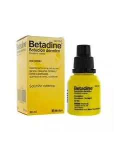 Betadine 100 mg/ml solución Cutánea 1 Frasco 50 ml Mylan pharmaceuticals s.l. - 1