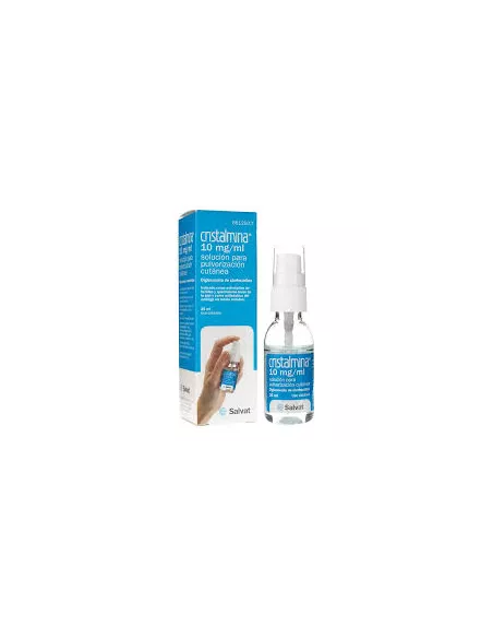 Cristalmina 10 mg/ml solución para Pulverización Cutánea 1 Frasco 125 ml Salvat - 1