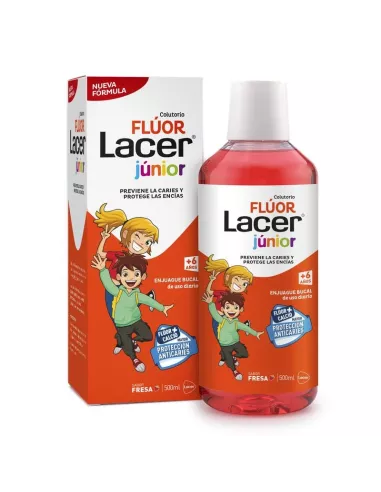 Flúor Lacer Diario Colutorio Fresa 500ml