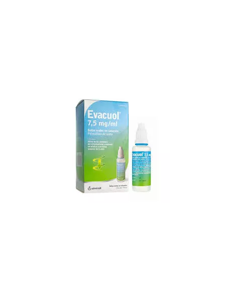 Evacuol 7,5 mg/ml gotas Orales en solución 1 Frasco 30 ml Almirall s.a. - 1
