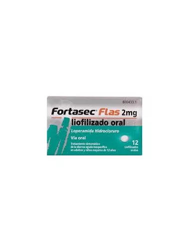 Fortasec Flas 2 mg 12 Liofilizados Orales Johnson & johnson - 1