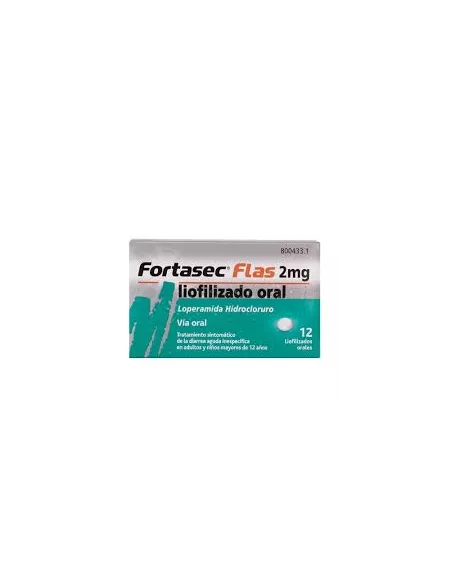 Fortasec Flas 2 mg 12 Liofilizados Orales Johnson & johnson - 1