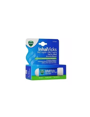 Inhalvicks 396,7 mg/ml + 396,7 mg/ml Barra Nasal 1 Aplicador Vicks - 1