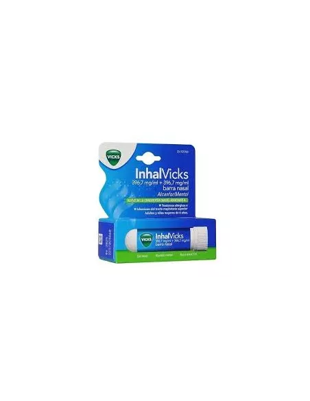 Inhalvicks 396,7 mg/ml + 396,7 mg/ml Barra Nasal 1 Aplicador Vicks - 1