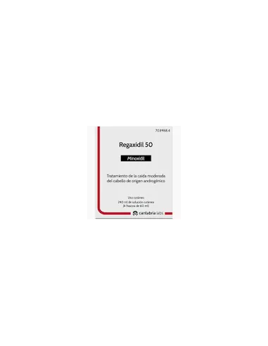 Regaxidil 50 mg/ml solución Cutánea 4 Frascos 60 ml Ifc - 1