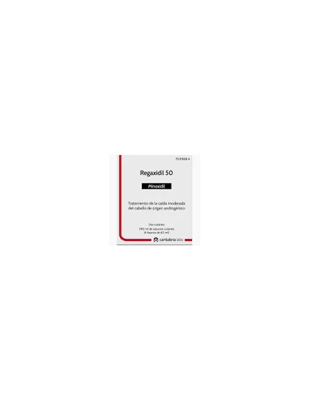 Regaxidil 50 mg/ml solución Cutánea 4 Frascos 60 ml Ifc - 1