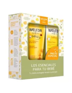 Weleda Pack Champu-Gel Calendula+ Crema Pañal