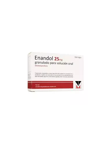 ENANDOL 25 MG 10 SOBRES GRANULADO PARA SOLUCION ORAL