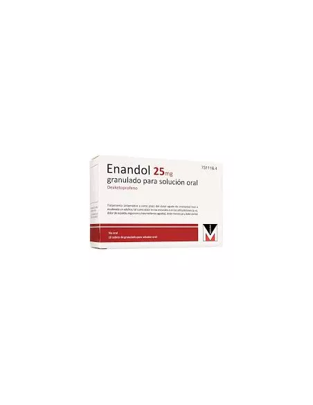 ENANDOL 25 MG 10 SOBRES GRANULADO PARA SOLUCION ORAL