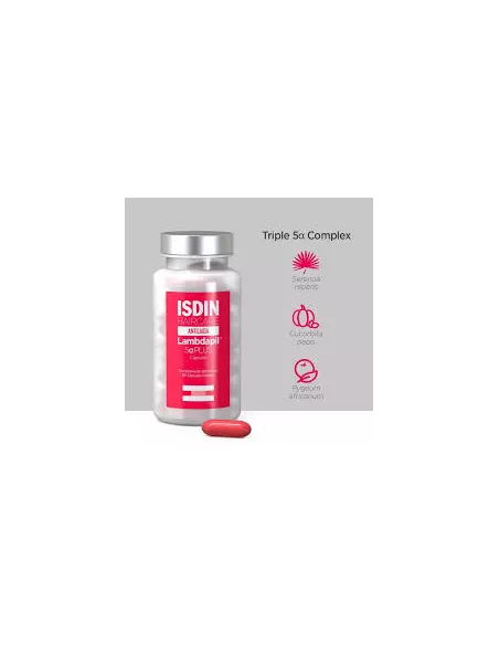 Lambdapil Anticaida Isdin 5 Alfa Plus 60 Capsulas Blandas