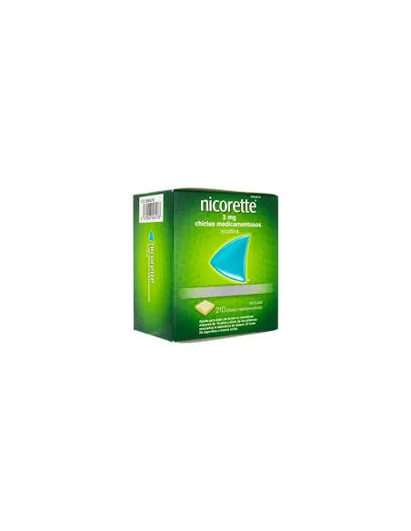 Nicorette 2 mg 210 Chicles Medicamentosos | Farmacia Mompía