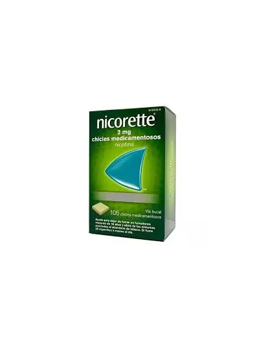 Nicorette 2 mg 105 Chicles Medicamentosos | Farmacia Mompía