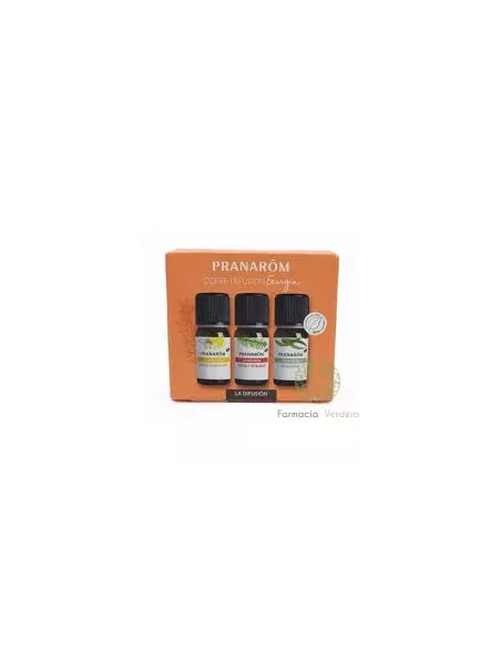 Pranarom La Difusion Cofre Las Esenciales Eucaly´Pur 10Ml + Fuerza Y Vitalidad 10Ml + Zen 10ml