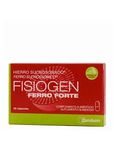 Fisiogen Ferro Forte 30 Cápsulas