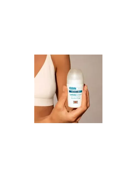 Isdin Deo Lambda Control Roll On Emulsion Alcohol Free Intense 48h Antitranspirante 50 Ml