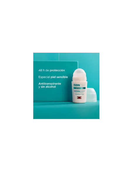Isdin Deo Lambda Control Roll On Emulsion Alcohol Free Intense 48h Antitranspirante 50 Ml