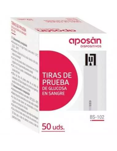 Tiras Reactivas Glucemia Aposan 50 U