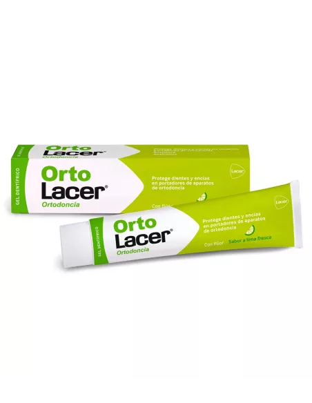 Ortolacer Gel Dentífrico 75 ml Lima Fresca