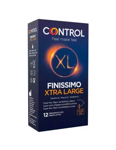 Control Finissimo XL Preservativos 12 unidades