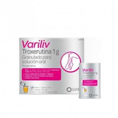 Variliv Troxerutina 1 g 30 sobres...