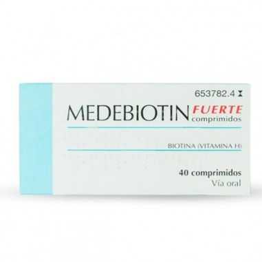 Medebiotin Fuerte 5 mg 40 Comprimidos Reig jofre - 1