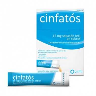 Cinfatos 15 mg 18 sobres solución Oral