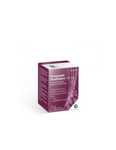 Omeprazol Healthkern 20 mg 14 Cápsulas Gastrorresistentes