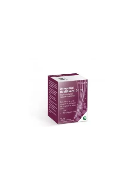 Omeprazol Healthkern 20 mg 14 Cápsulas Gastrorresistentes