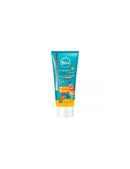 BE+ SPF50+ SKINPROTECT INFANTIL FLUIDO MINERAL (ATOPICA) 100ML