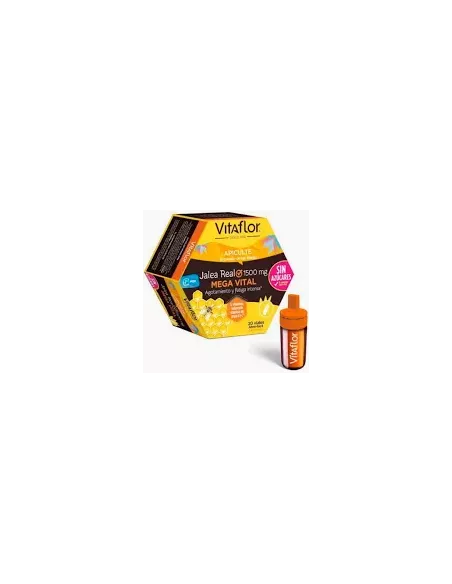 Vitaflor Jalea Real Mega Vital 200 ml 20 Ampollas