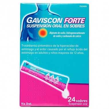 Gaviscon Forte 24 sobres Suspensión...