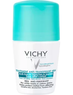 Vichy Desodorante Bola Anti Manchas Blancas y Amarillas Tapon Verde 50ML