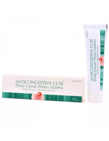 Anticongestiva Cusi Pasta Tópica 1 Tubo 45 g