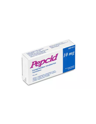 Pepcid 10 mg 12 comprimidos recubiertos