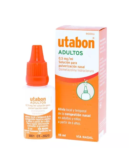 Utabon Adultos 0.5 mg/ml Nebulizador Nasal 15 ml GOTAS