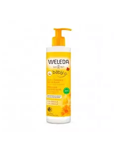 Weleda baby champú y gel de ducha de calendula 1 bote 400ml 2