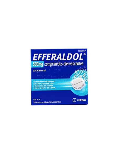 Efferalgan 500 mg 20 comprimidos Efervescentes