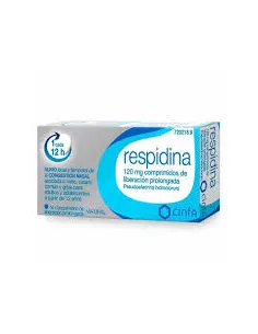 Respidina 120mg 14 comprimidos liberacion prolongada