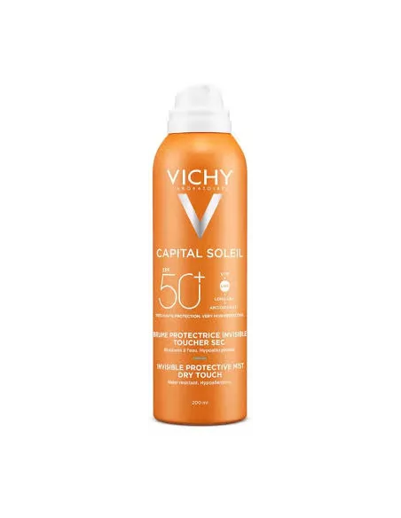 Vichy Capital Soleil SPF 50 Spray Invisible Hidratante Toque Seco 200ml