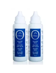 Oûne solucion unica lentes de contacto blandas 2 unidades 100ml