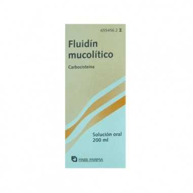 Fluidin Mucolitico 50 mg/ml solución Oral 1 Frasco 200 ml Faes farma - 1