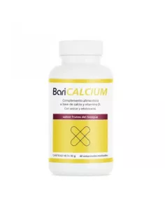 Baricalcium 60 comprimidos masticables sabor frutos del bosque