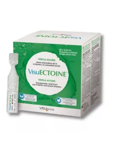 Visuectoine 30 ampollas unidosis 0,4ml