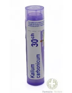 Kalium carbonicum boiron c30 globulos 2 envases 4g