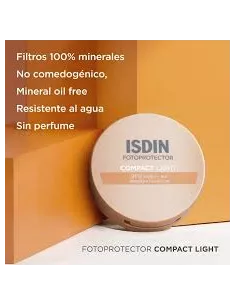 Isdin SPF50+ compact light 10g 2