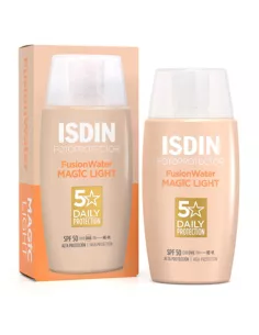 Isdin SPF50 fusion water color light 50ml 2