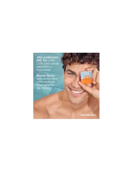 Fotoprotector Isdin Invisible Spf 50 1 Stick 10 g