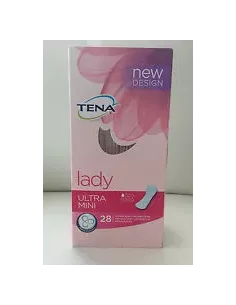 Tena Lady Ultra Mini Nuevo 28 Unid Salva Slip