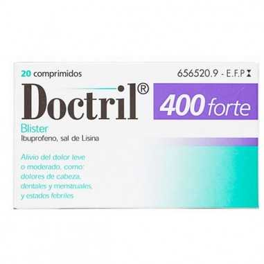 Doctril Forte 400 mg 20 comprimidos recubiertos Johnson & johnson - 1